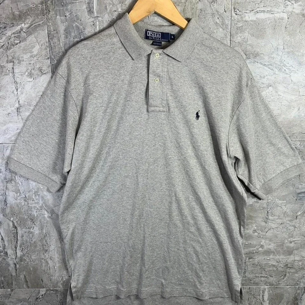 Grey Polo Ralph Lauren polo shirt Men's XL #preppy